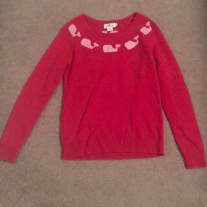 Pink Whale VV Sweater
